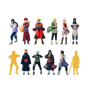 Naruto 12'li Koleksiyon Figür Seti Asorti