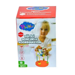 AHŞAP KUTUDA MİNİ BONCUKLU KOORDİNASYON