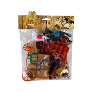 COWBOY PLAY SET IN PVC BAG 3AST. 8680863020111