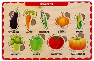 AHŞAP SEBZELER BUL-TAK