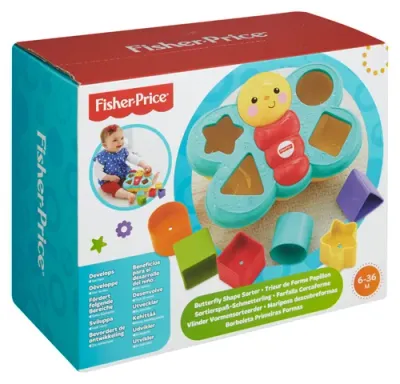 Fisher-Price® Şekil Eşleştirme Arkadaşı Kelebek