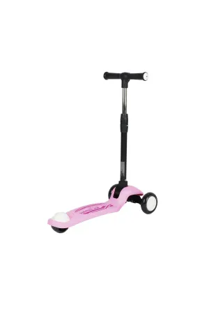 PRO WHEELS IŞIKLI SCOOTER PUDRA PEMBE 3+ 50 KG