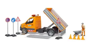 Bruder Mercedes Benz Yol Bakım Aracı Eleman 02677