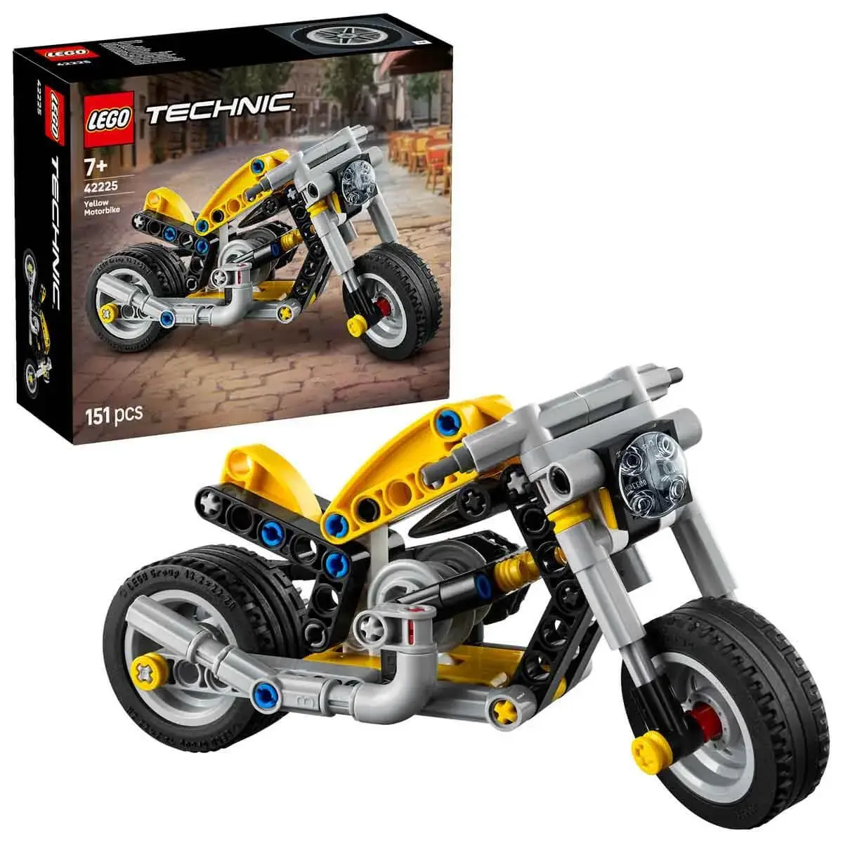 Lego Sarı Motosiklet