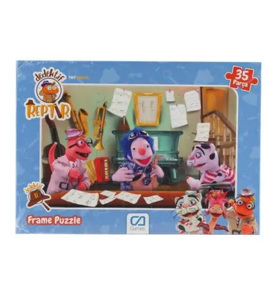 DEDEKTİF REPTIR FRAME PUZZLE - 35
