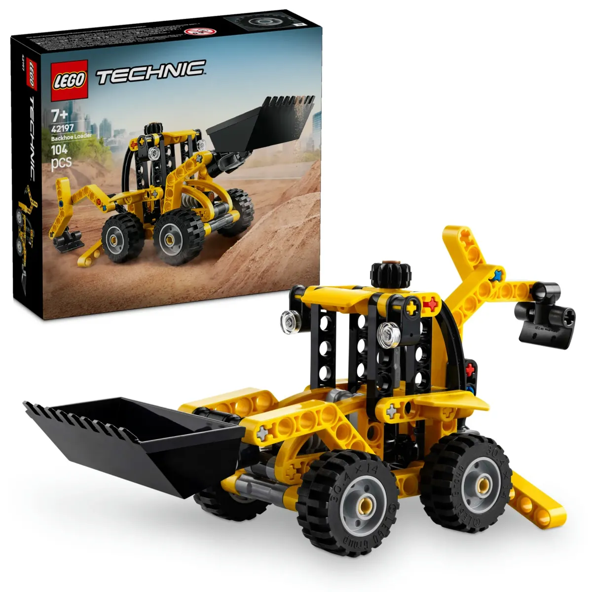 Lego Technic Kazıcı Yükleyici 42197