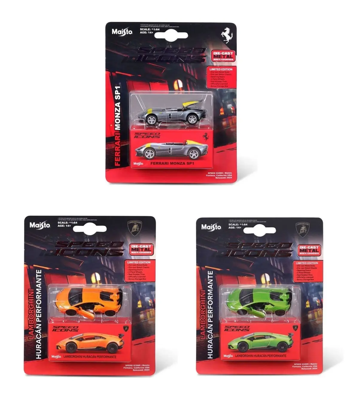 1/64 SPEED ICONS KOLEKSİYON ARAÇLAR