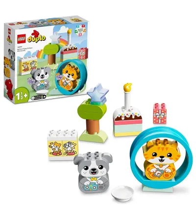 LEGO® DUPLO® Sesli İlk Yavru Köpeğim ve Yavru Kedim 10977 - 18 Ay ve Üzeri Çocuk