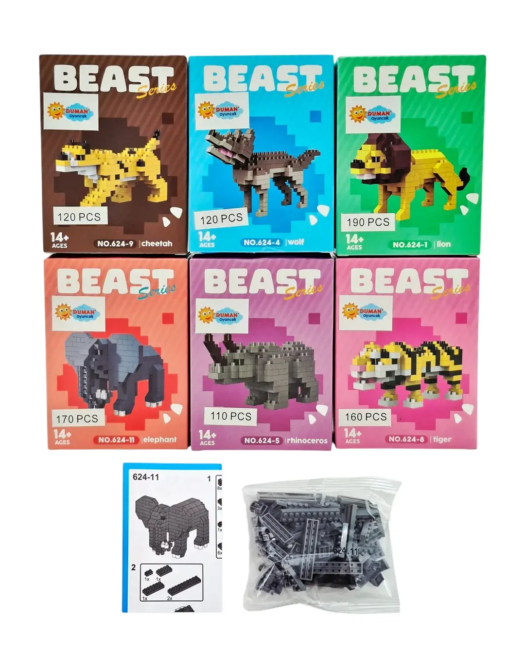 LEGO HAYVANLAR 6 ASST.