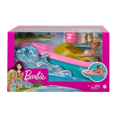 Barbie® Bebek ve Teknesi Oyun Seti