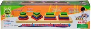 WOODOY RENKLİ GEOMETRİK ŞEKİLLER