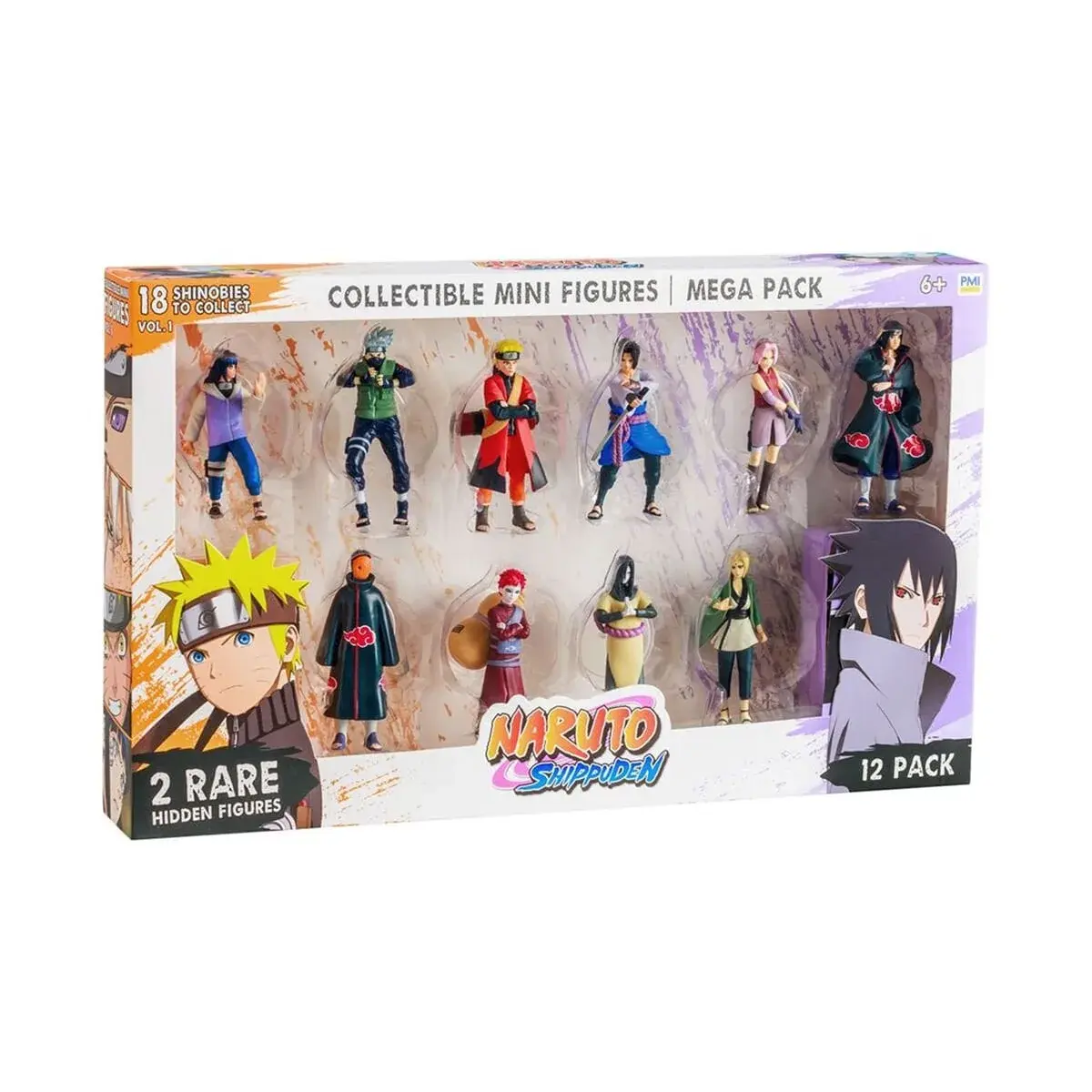 Naruto 12'li Koleksiyon Figür Seti Asorti