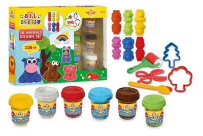 3 BOYUTLU HAYVAN HAMUR SET 336 GR.