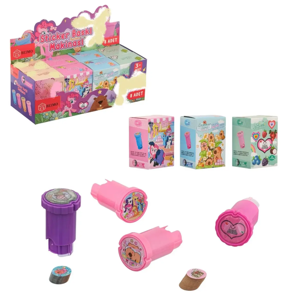 STİCKERS STAMP MÜHÜR
