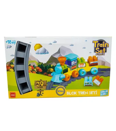 SMARTLAND BLOCKS TREN SETİ KUTULU