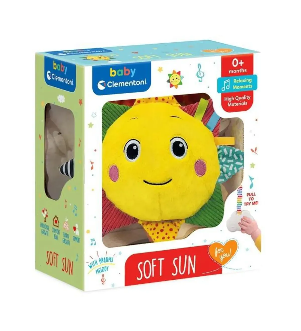 Baby Clementoni - Müzikli Pelüş Güneş