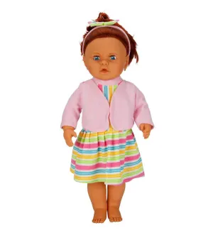 - SUN-SABC-DZM-BEBEK LİLA SAÇLI SESLİ 60CM.2A.POŞETLİ KRTL. 8680863023440