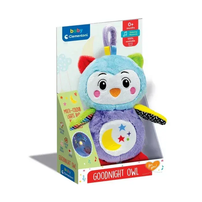 Baby Clementoni - Işıklı Pelüş Baykuş