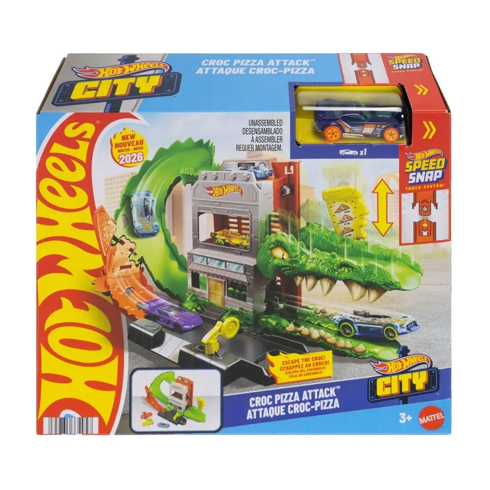 Mattel Hot Wheels Timsaha Saldırı Oyun Seti