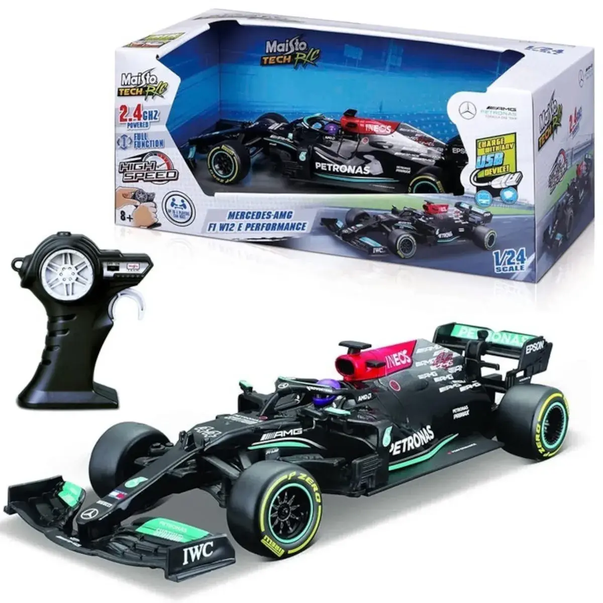 1/24 Mercedes-AMG Petronas F1 W12 E Performance R/C