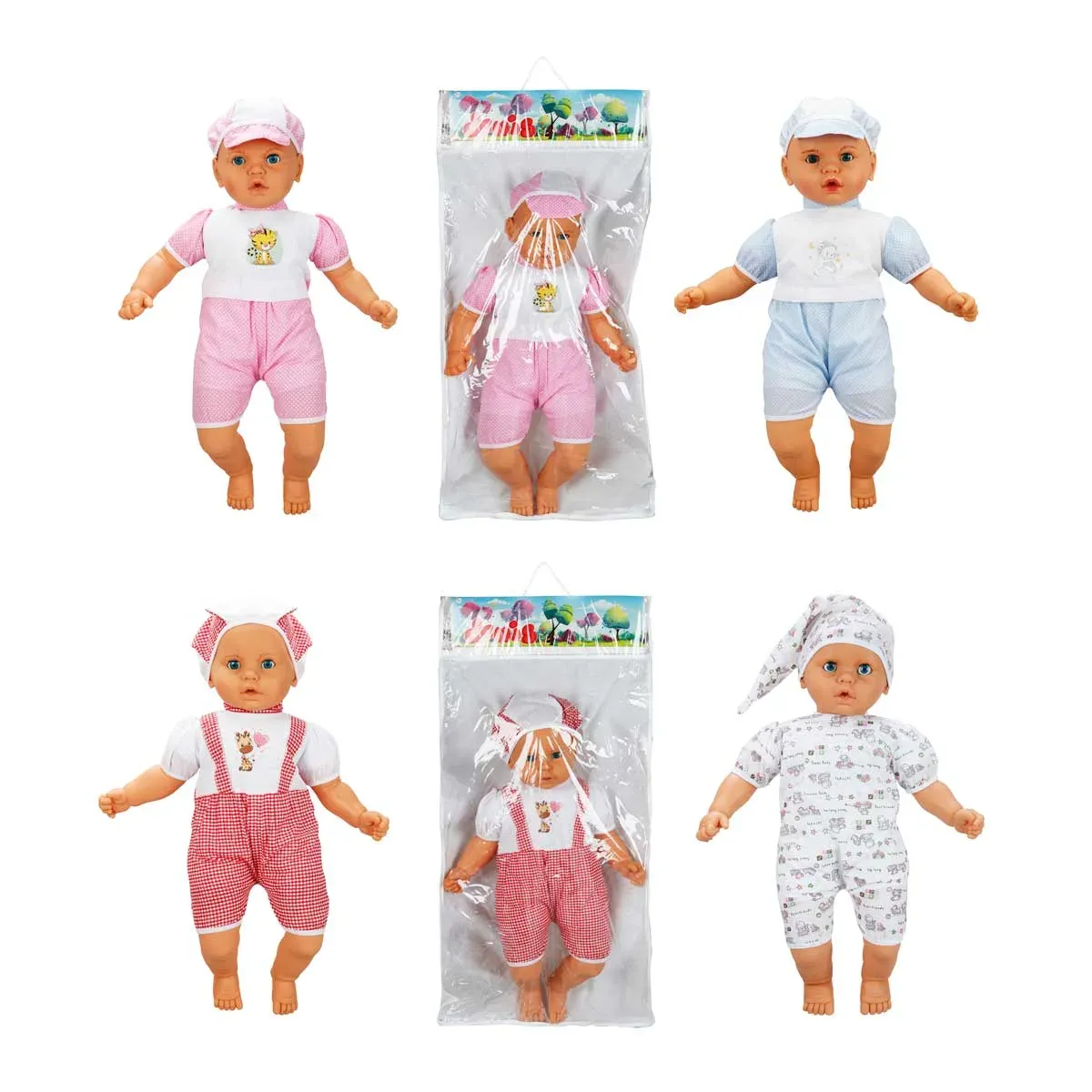 DENİS DOLGU BEBEK SAÇSIZ