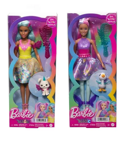 BARBİE A TOUCH OF MAGİC KARAKTER BEBEKLER