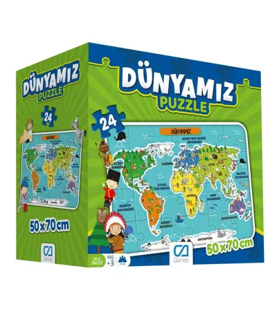 DÜNYAMIZ YER PUZZLE