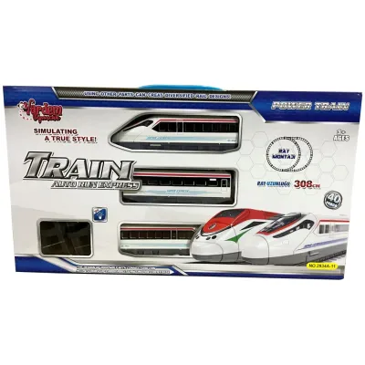 40PCS ISIKLI 308CM HIZLI TREN SET