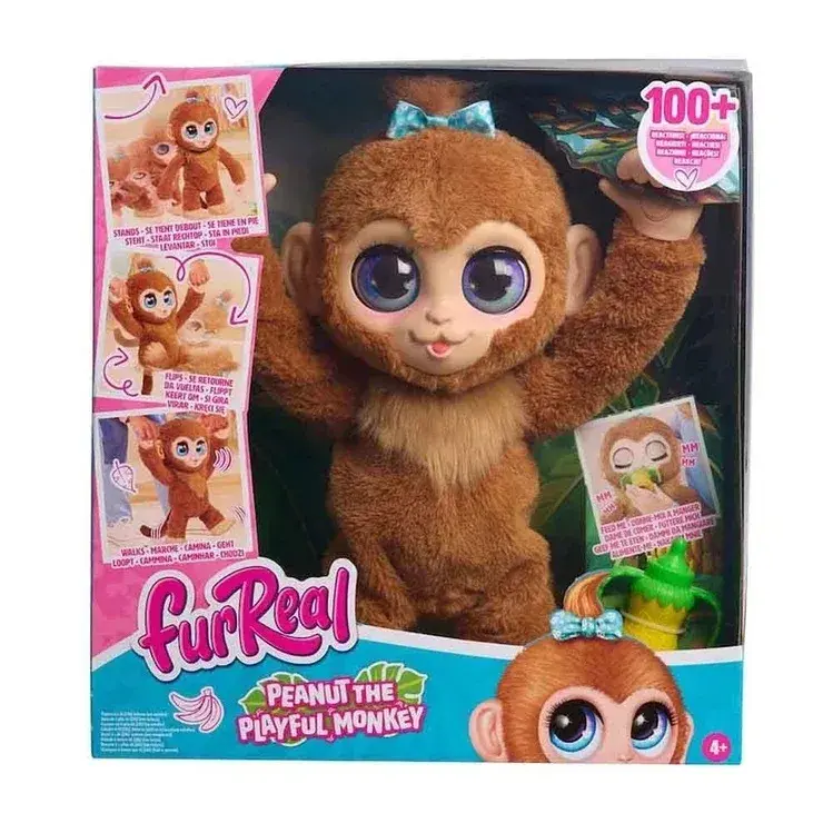 Giochi FurReal Yavru Maymun Fıstık 40 cm