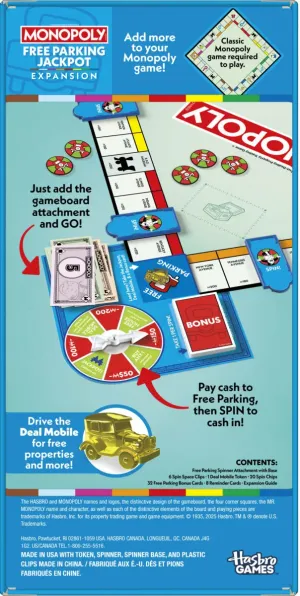 MONOPOLY ÜCRETSİZ OTOPARK İKRAMİYESİ GENİŞLETME PAKETİ