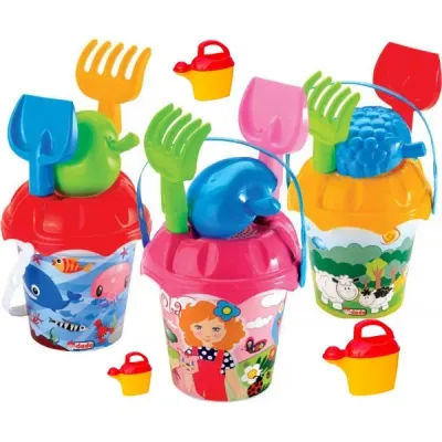 RESİMLİ KÜÇÜK KOVA SET