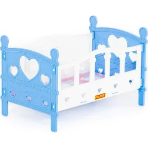 Oyuncak bebek için demonte yatak No:2 (5 parça) (poşette)