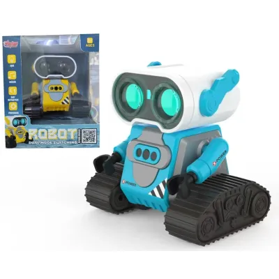 Vardem Uzaktan Kumandalı Full Fonksiyon Şarjlı 2.4G Robot-Araba (Mavi-Sarı)