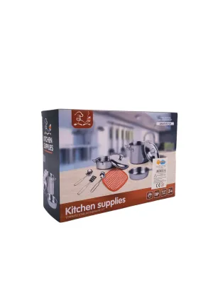KUTUDA METAL YEMEK SETİ