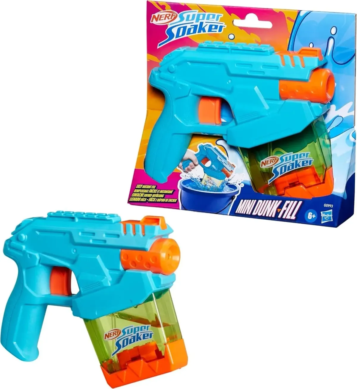 NERF SUPER SOAKER MINI DUNK FILL
