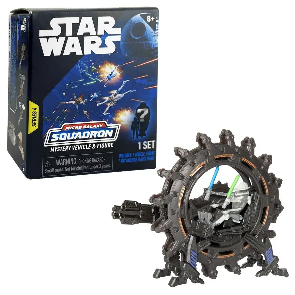 Star Wars Mikro Figür ve Araç Mini Sürpriz Paket Asorti Seri-4 (12li Display)