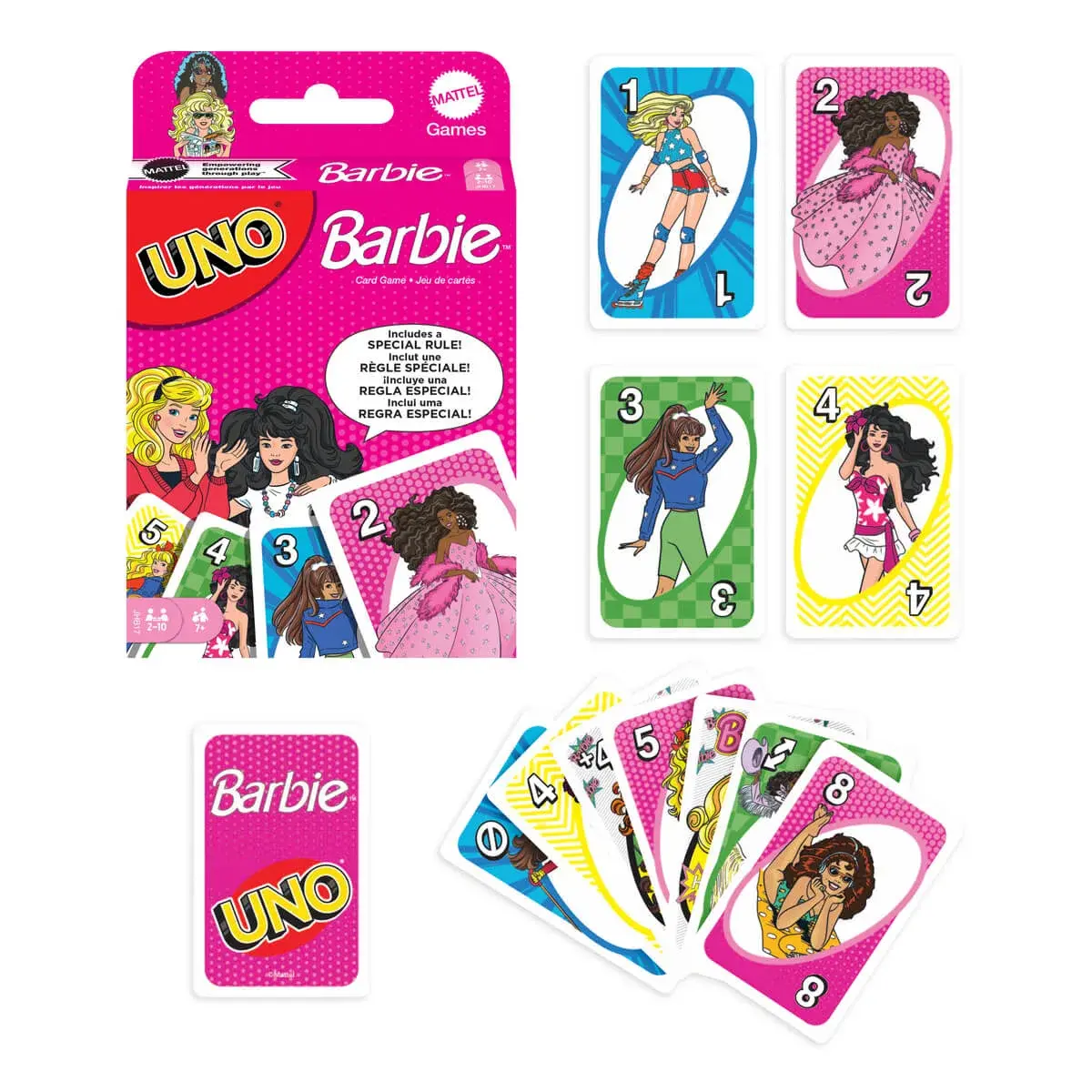 Mattel Uno Barbie Kartlar