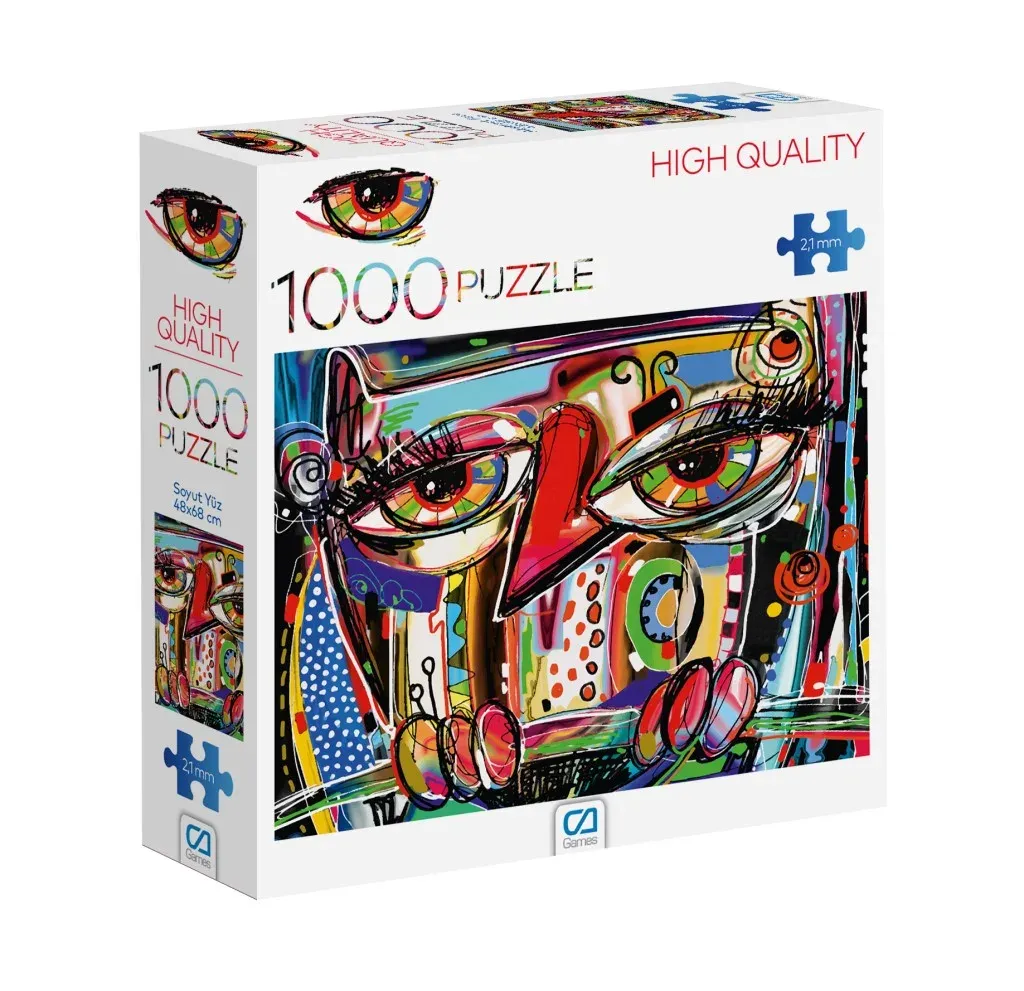 SOYUT YÜZ PUZZLE 1000