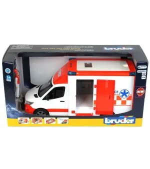 Bruder MB Sprinter Sirenli Ambulans Ve Ekibi 02676