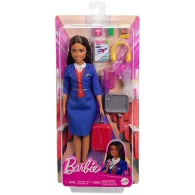 Barbie® Hostes Bebek ve Aksesuarları