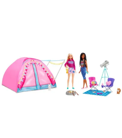 Barbie® Malibu ve Brooklyn Kampta™ Oyun Seti