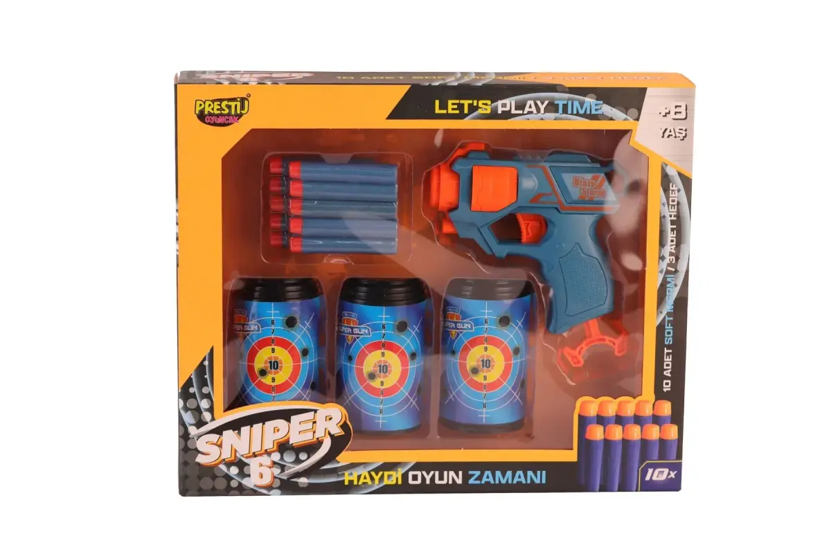 KUT.3 HEDEFLİ SNİPER 6 DART ATICI