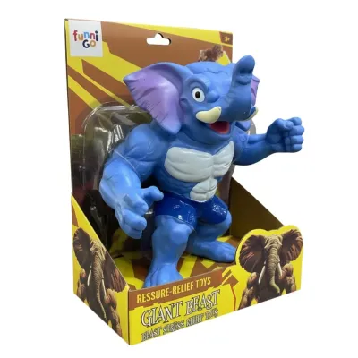 STRESS RELEIF TOY- LARGE SOFT ELEPHANT
