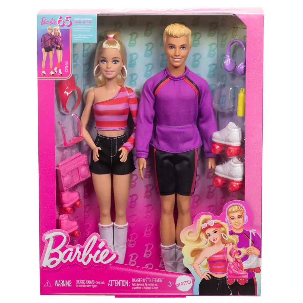 BARBİE KEN 65. YIL 2Lİ PARTİ BEBEKLER