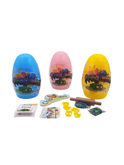SÜRPRİZ YUMURTA OYUN HAMURU VE PUZZLE