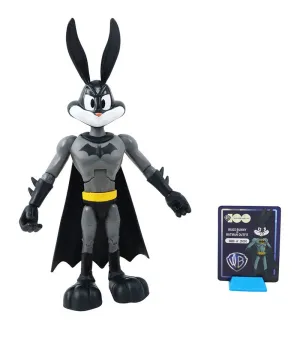 Warner Bros Bugs Bunny-Batman Kıyafetiyle 18 cm Koleksiyon Figürü