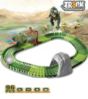 DİNO TRACKS YOL SET 96 PCS