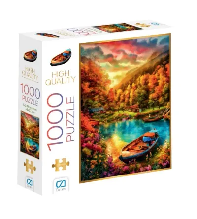 GÖL MANZARASI PUZZLE 1000