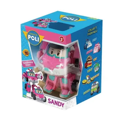 Robocar Poli Transforming Robot Figür- SANDY