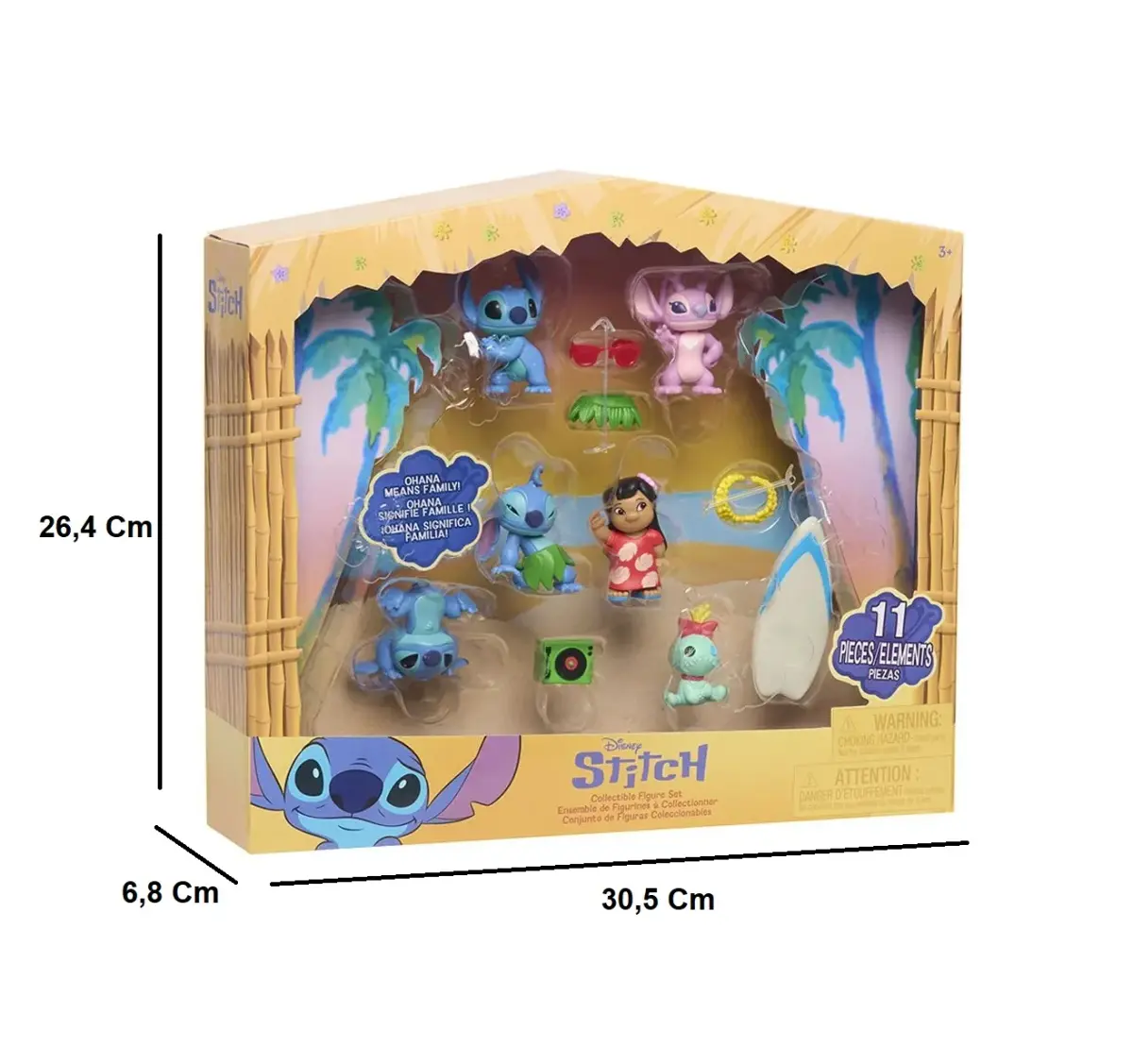 TTC41000 Stitch 6lı Mini Figür Set